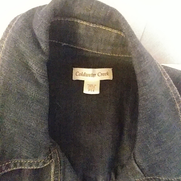 Denim jacket Coldwater Creek P14 - Picture 2 of 4